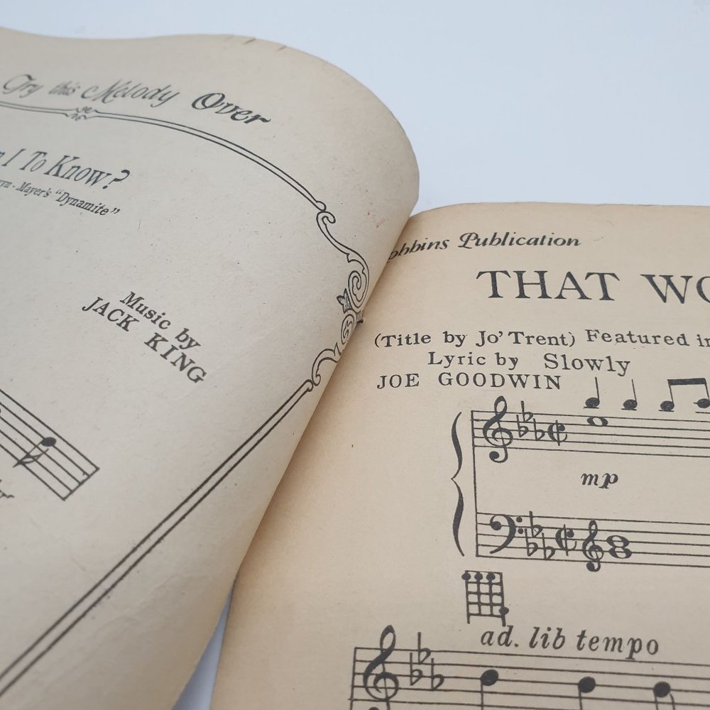 Vintage Sheet Music 1929 That Wonderful Something Is Love Piano Voice Ukulele - Picture 4 of 6